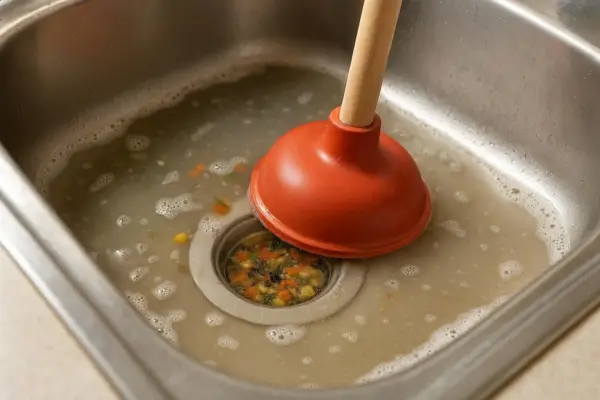 Como desentupir a pia da cozinha